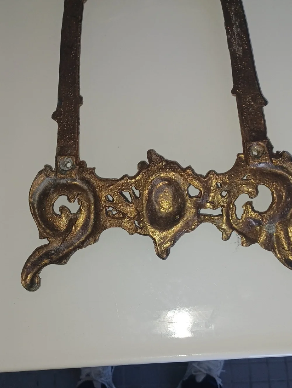 Ornate Gold Wall Frame - Decorative Home Wall Decor